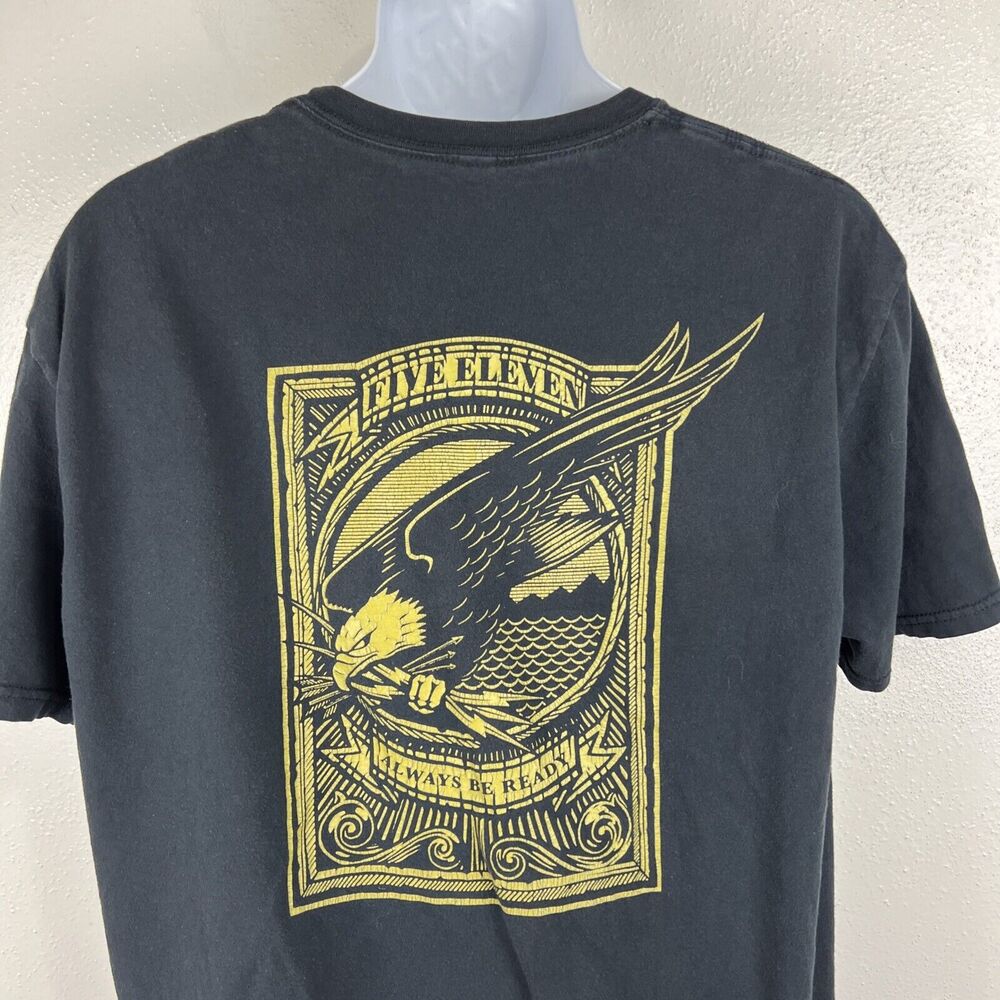 5.11 Tactical Always Be Ready Eagle Graphic T-Shirt Men's XL Black 100% Cotton - Picture 9 of 11